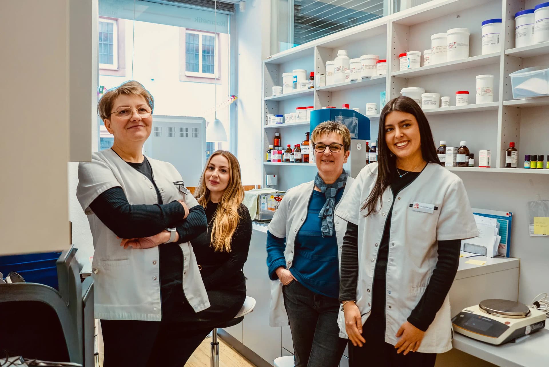 Teamarbeit in der Rats-Apotheke
